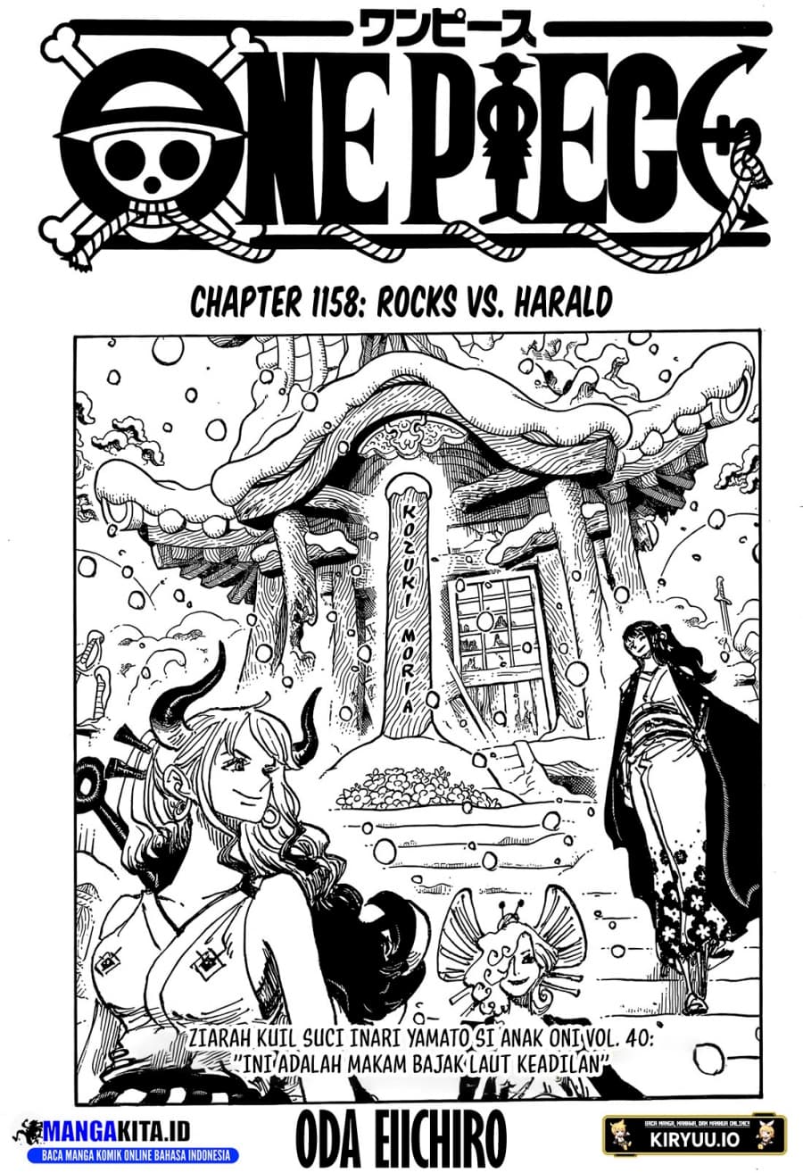 One Piece Chapter 1158 Bahasa Indonesia - Halaman 2