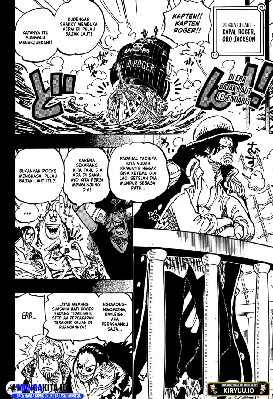 One Piece Chapter 1158 Bahasa Indonesia - Halaman 3