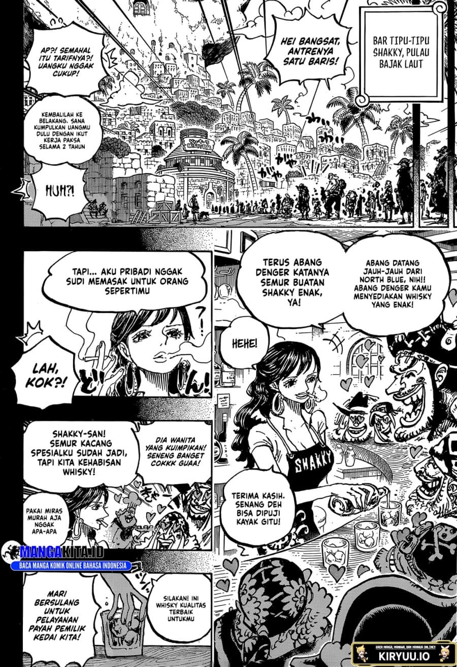 One Piece Chapter 1158 Bahasa Indonesia - Halaman 7