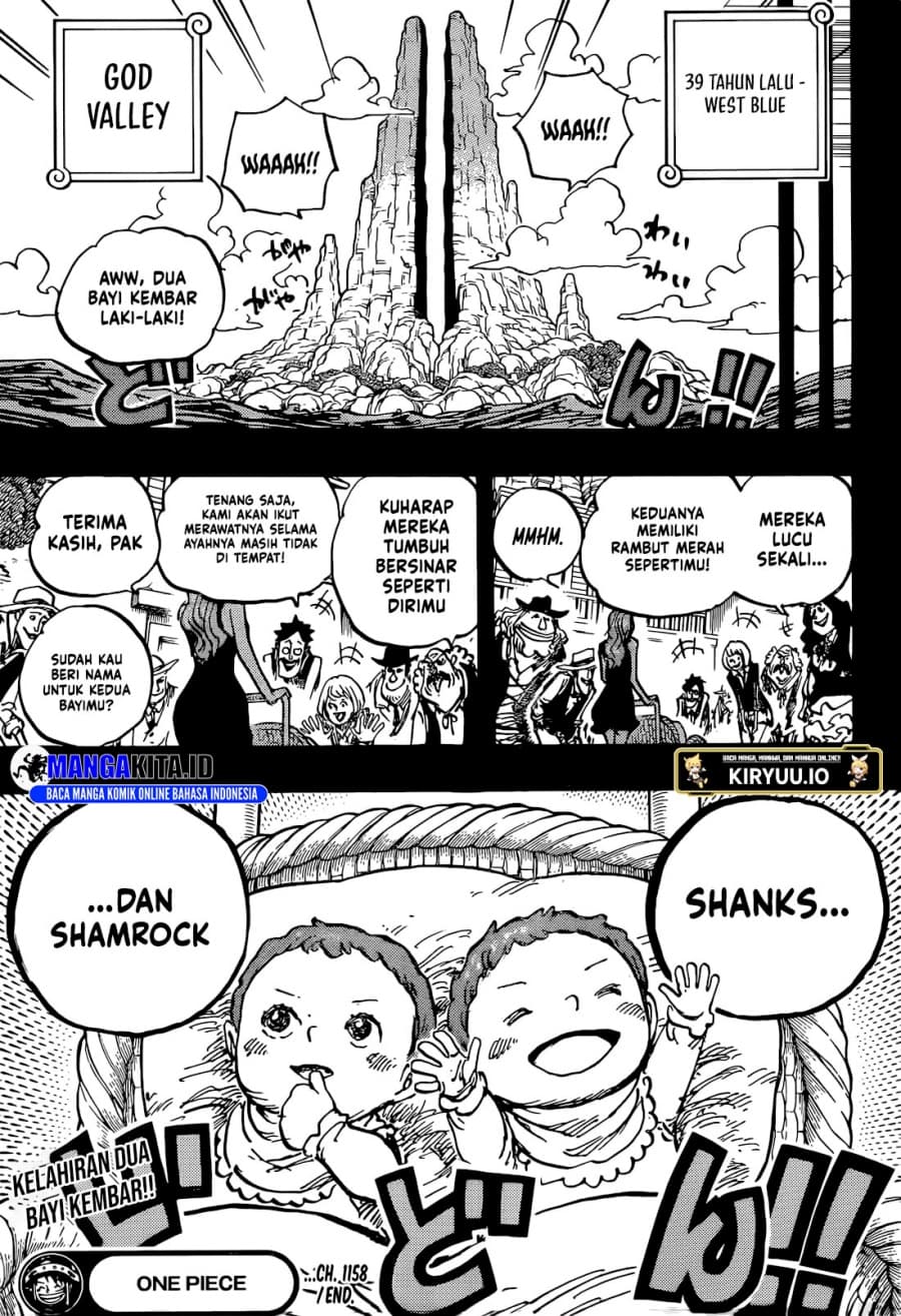 One Piece Chapter 1158 Bahasa Indonesia - Halaman 14