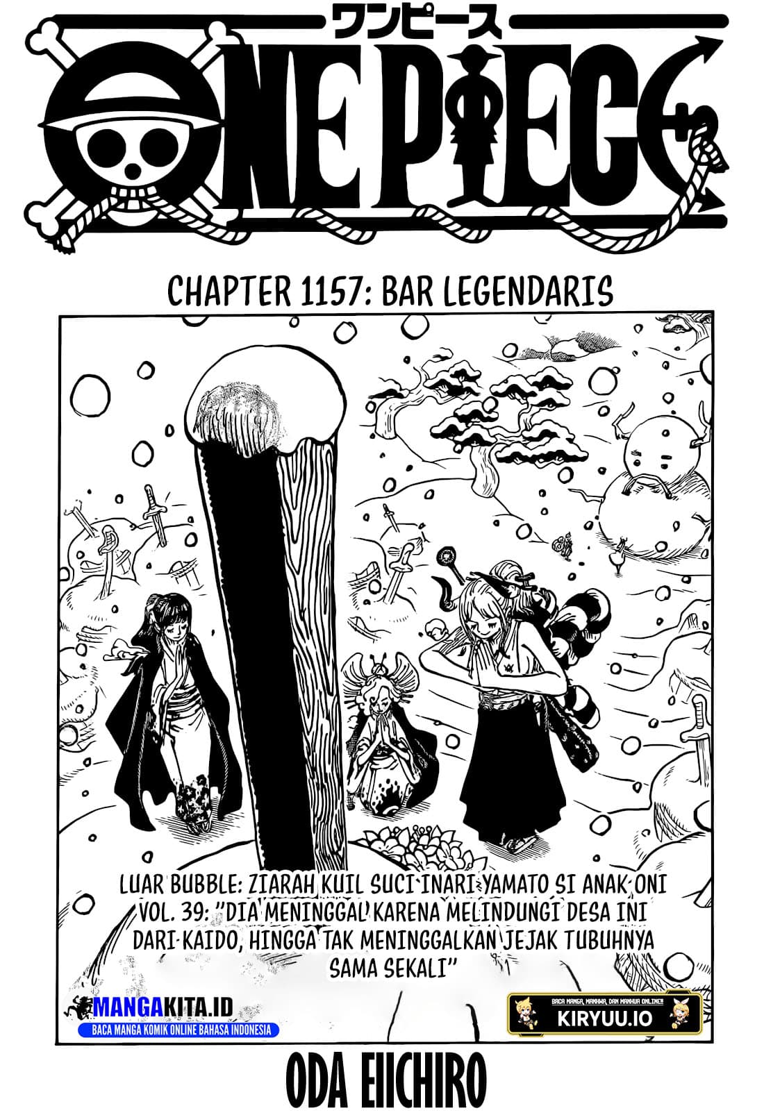 One Piece Chapter 1157 Bahasa Indonesia - Halaman 2