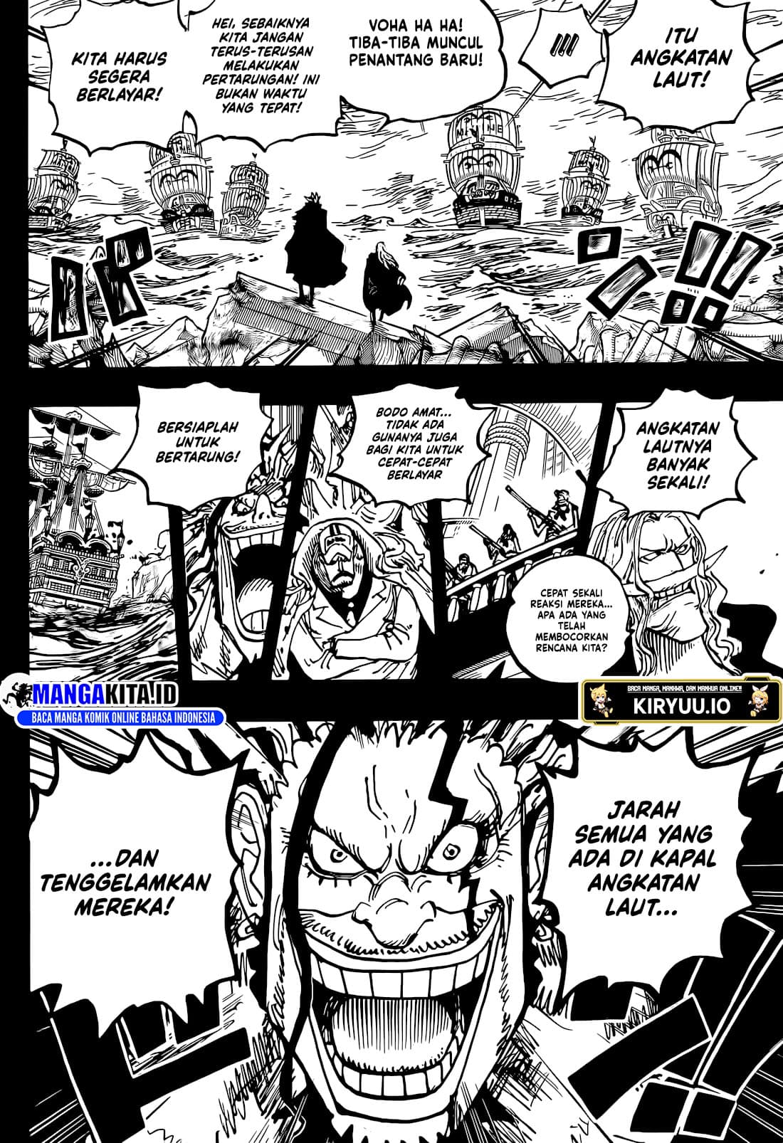 One Piece Chapter 1157 Bahasa Indonesia - Halaman 5