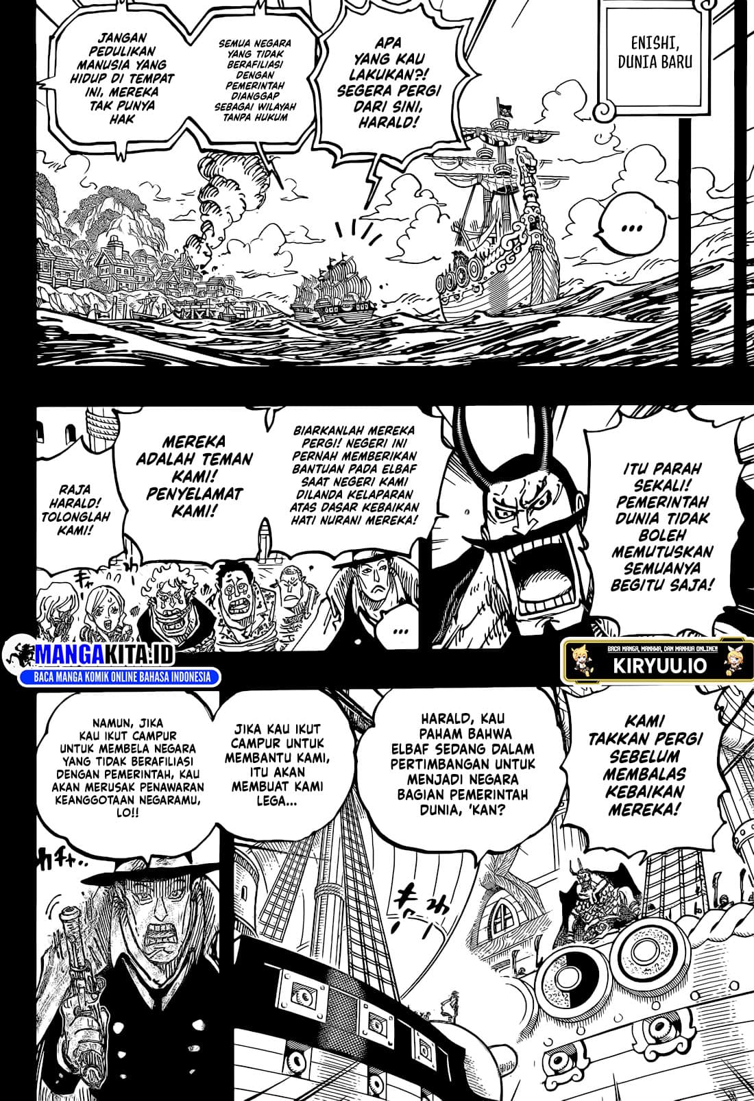 One Piece Chapter 1157 Bahasa Indonesia - Halaman 7