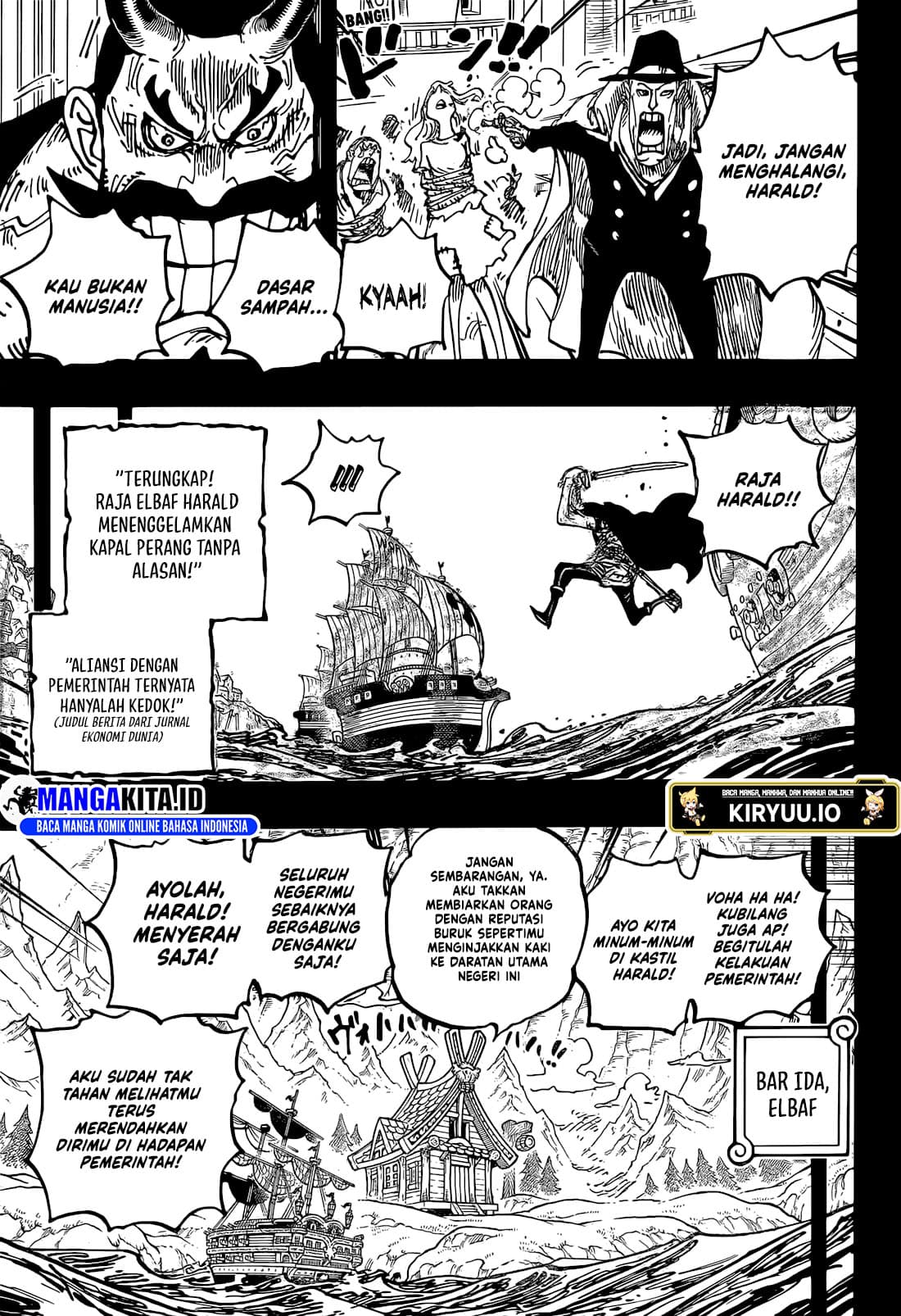 One Piece Chapter 1157 Bahasa Indonesia - Halaman 8