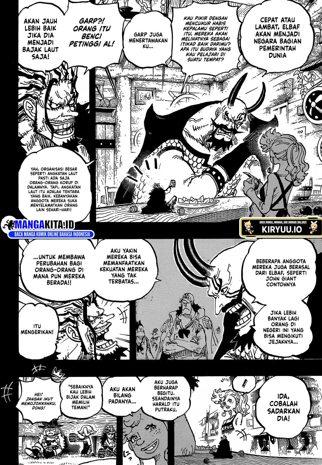One Piece Chapter 1157 Bahasa Indonesia - Halaman 9