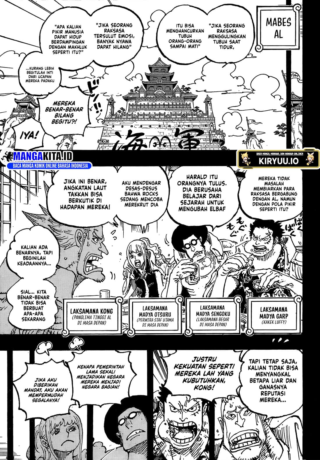One Piece Chapter 1157 Bahasa Indonesia - Halaman 10