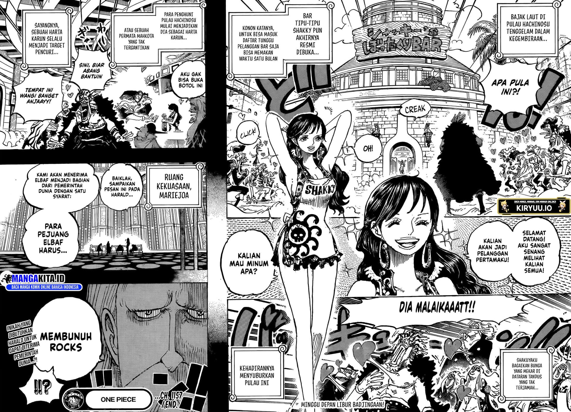 One Piece Chapter 1157 Bahasa Indonesia - Halaman 15