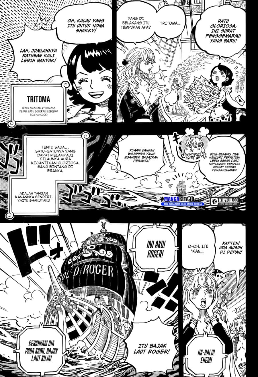 One Piece Chapter 1156 Bahasa Indonesia - Halaman 4
