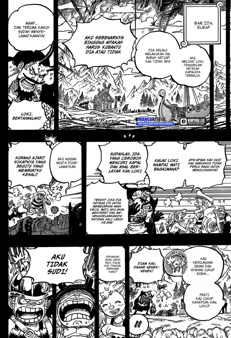 One Piece Chapter 1156 Bahasa Indonesia - Halaman 9