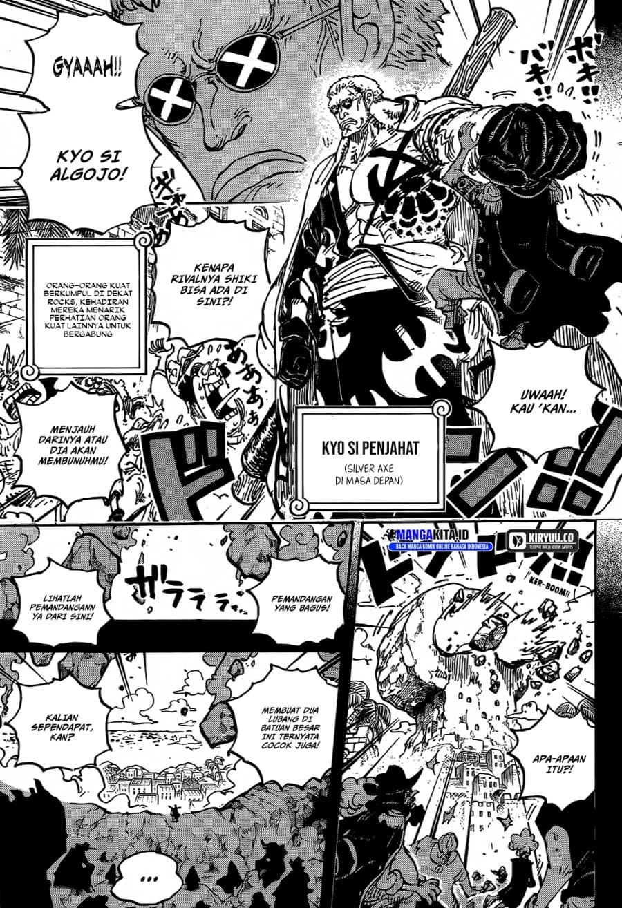 One Piece Chapter 1156 Bahasa Indonesia - Halaman 12