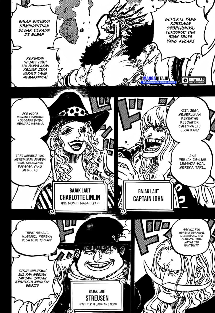 One Piece Chapter 1156 Bahasa Indonesia - Halaman 13