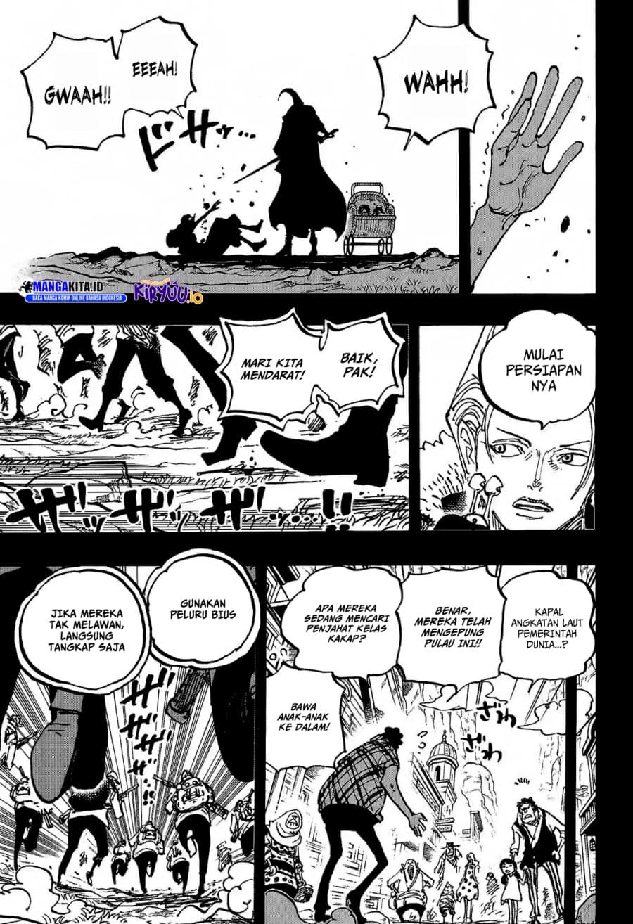 One Piece Chapter 1159 Bahasa Indonesia - Halaman 6