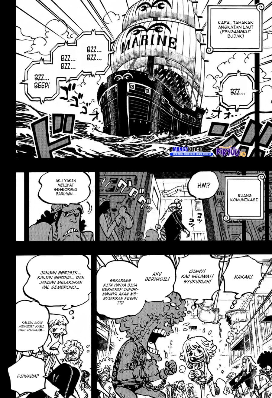 One Piece Chapter 1159 Bahasa Indonesia - Halaman 9