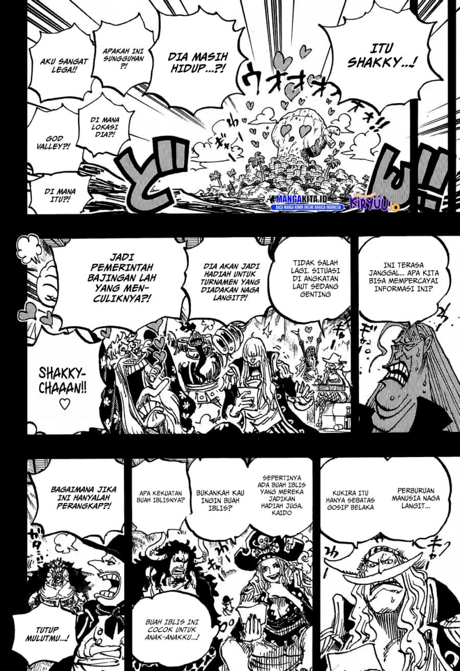 One Piece Chapter 1159 Bahasa Indonesia - Halaman 11