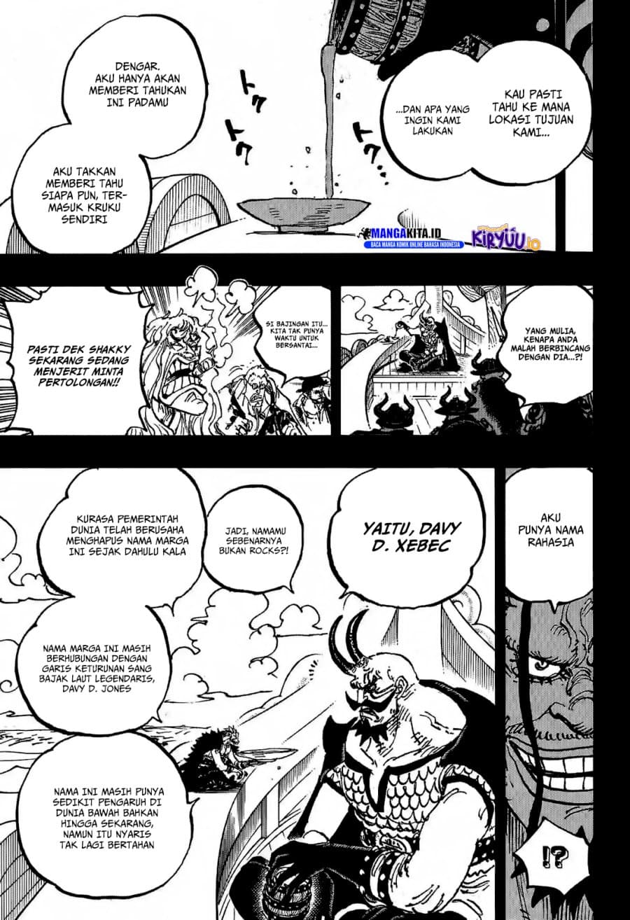 One Piece Chapter 1159 Bahasa Indonesia - Halaman 14