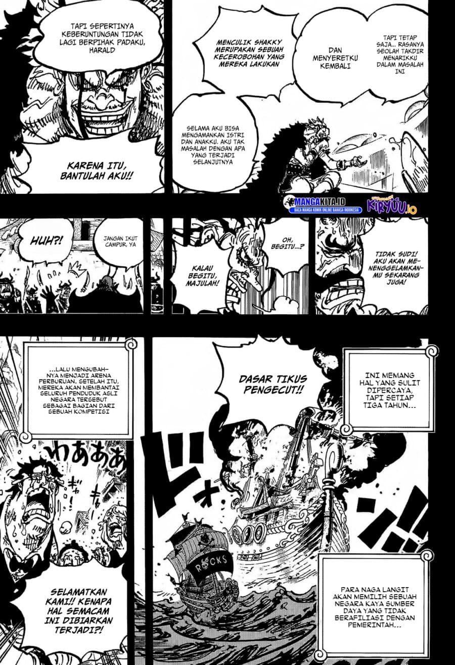One Piece Chapter 1159 Bahasa Indonesia - Halaman 16